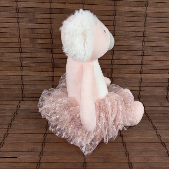 FAO Schwarz Petit Bon Pink Koala Bear Ballerina 12" Plush Snuggle Toy Stuffed - Picture 4 of 12
